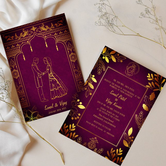 Indian Hindu Wedding Ganesha Invitation (Creator Uploaded)