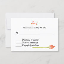 Indian Hindu Wedding Invitation RSVP
