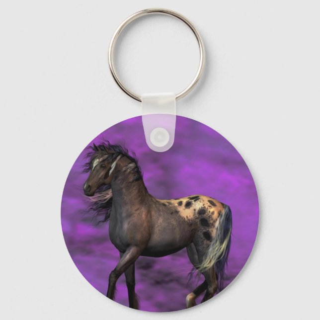 Indian Horse Key Ring (Front)