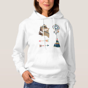 Indian Horse Sticker Set Ponny Rider Dream Catcher Hoodie