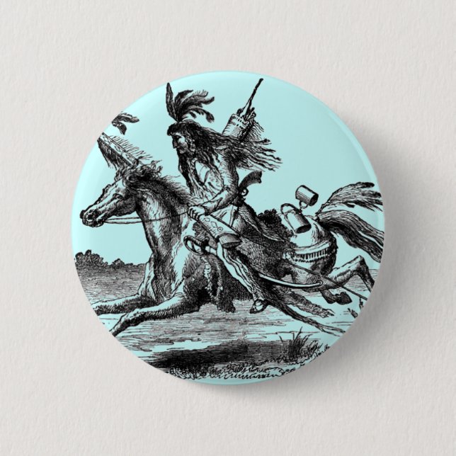 Indian Horseback Button (Front)