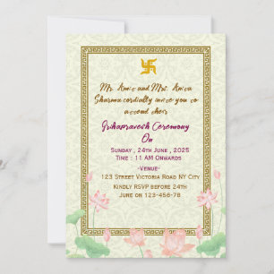 Indian Housewarming Invitations 