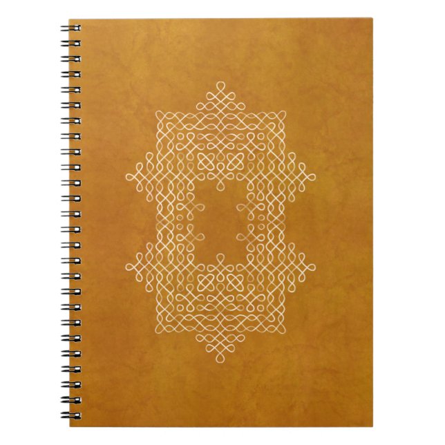 Indian Kolam Coasters iPad Air Cover Notebook (Front)