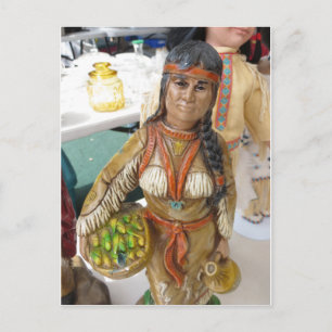 Indian Lady Postcard
