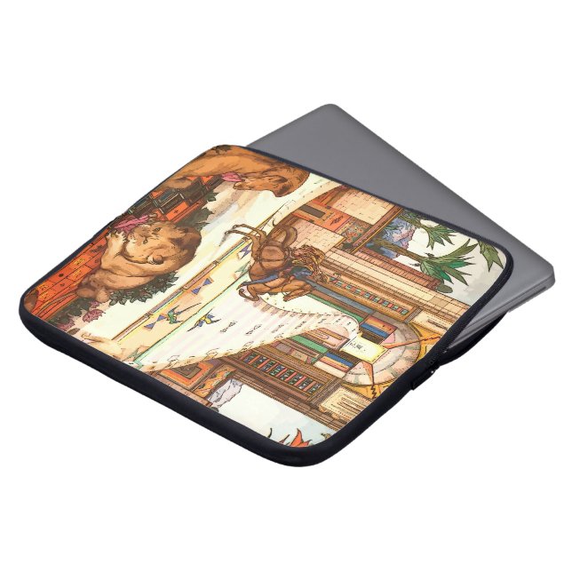 Indian Lions Computer Sleeve (Front Top)