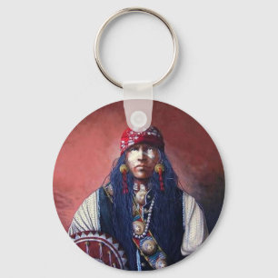 Indian Man Key Ring
