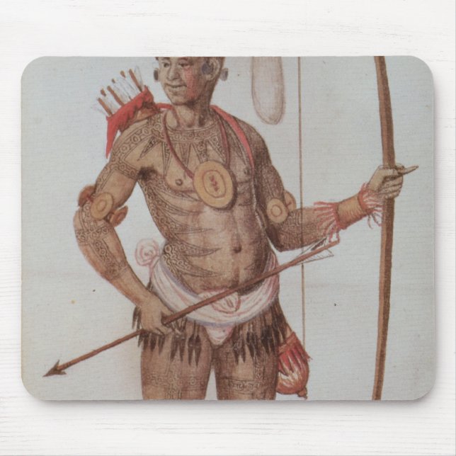 Indian Man of Florida Mouse Pad (Front)