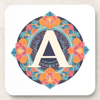 Indian Mandala Art Coaster – Handcrafted Vibrant