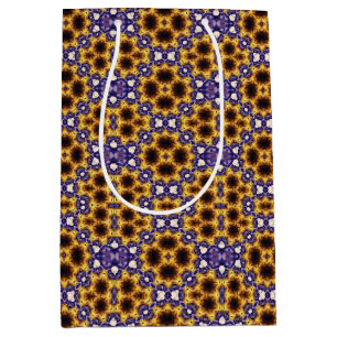 Indian Mandala Geometric Art Deco Seamless Pattern Medium Gift Bag