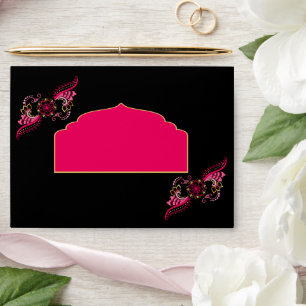 Indian Mehndi Hindu Mangni Diwali & Wedding Envelope