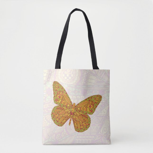 Indian Monarch All-Over-Print Bag (Front)