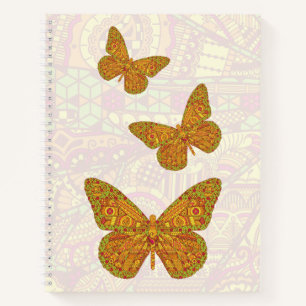 Indian Monarch Spiral Notebook