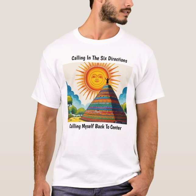 Indian Mound - Back to Centre T-Shirt (Front)