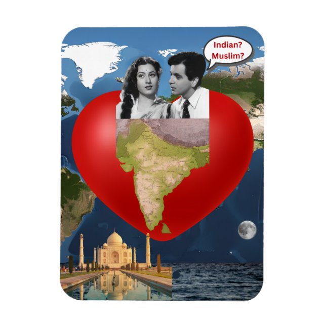 Indian Muslim Magnet (Vertical)