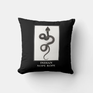 Indian Nope Rope - Cobra Snake Danger Cushion