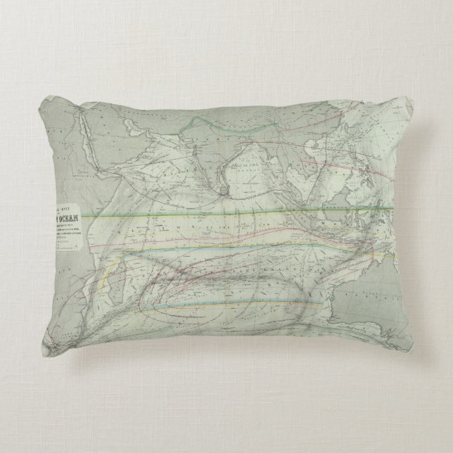 Indian Ocean 2 Decorative Cushion (Front)