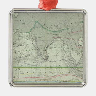 Indian Ocean 2 Metal Tree Decoration