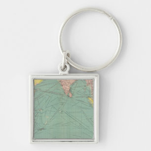 Indian Ocean 3 Key Ring