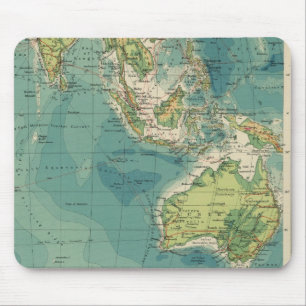 Indian Ocean cables, wireless stations Mouse Pad