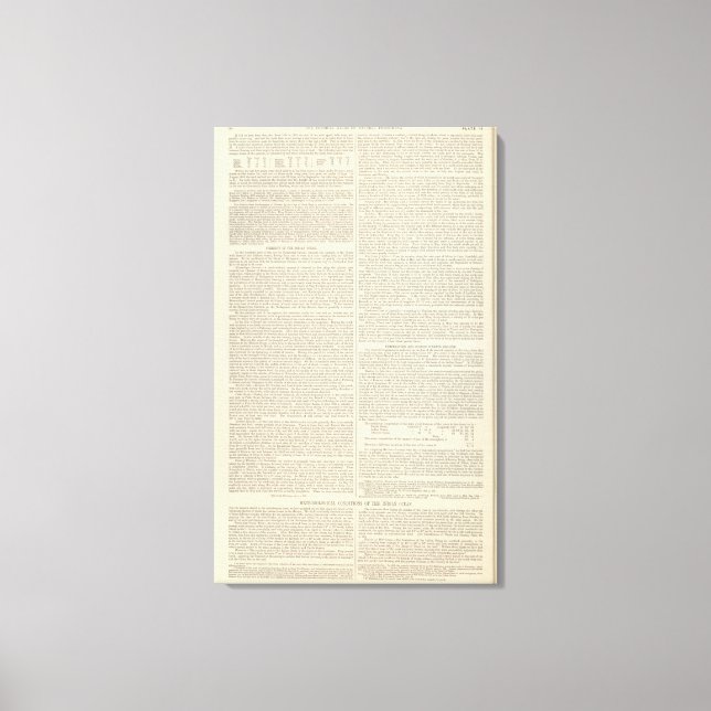 Indian Ocean continued Canvas Print (Front)