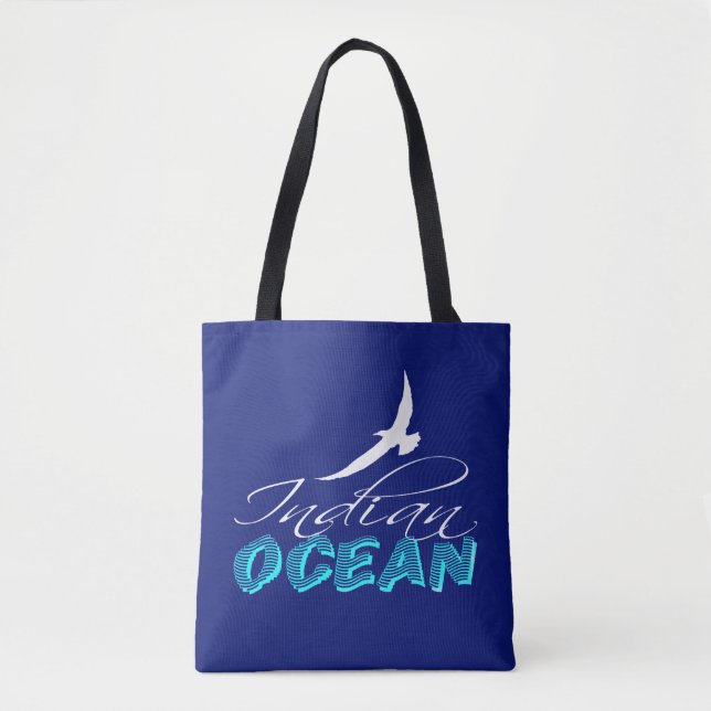 Indian Ocean Customisable Tote Bag (Front)