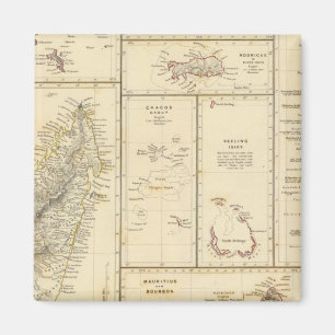 Indian Ocean Islands Magnet