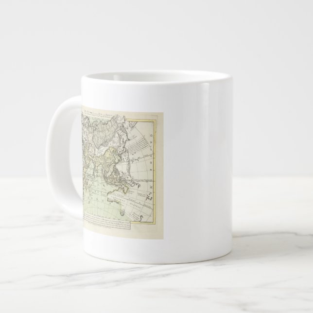 Indian Ocean Large Coffee Mug (Front Left)