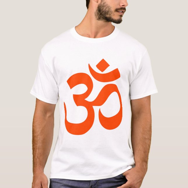 Indian Om Symbol T-Shirt (Front)