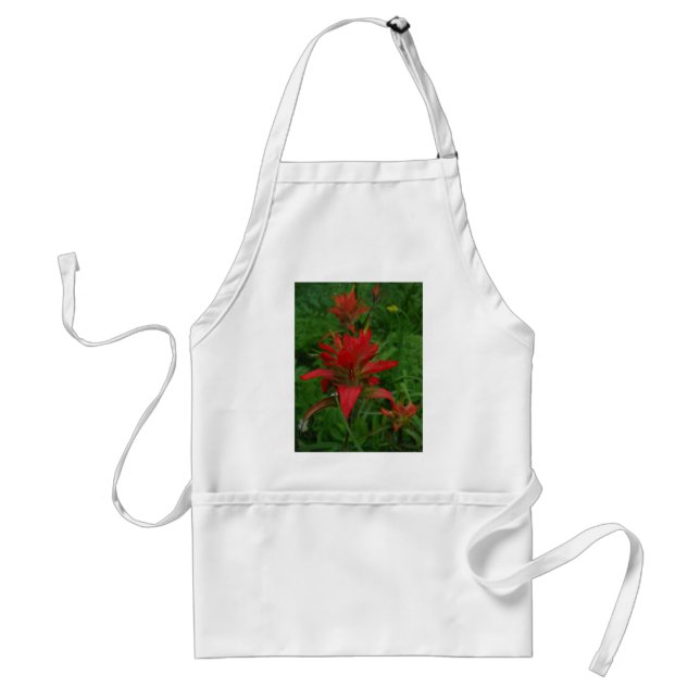 Indian paint brush standard apron (Front)
