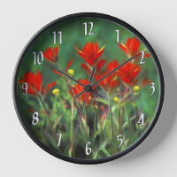 Indian Paintbrush Painting - Original Flower Art