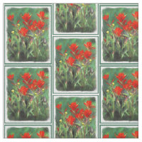 Indian Paintbrush Painting - Original Flower Art