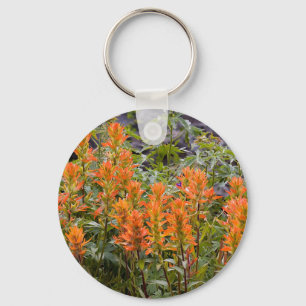 Indian Paintbrush Patch Key Ring