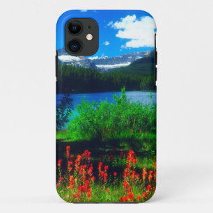 Indian Paintbrush Wildflowers iPhone 11 Case