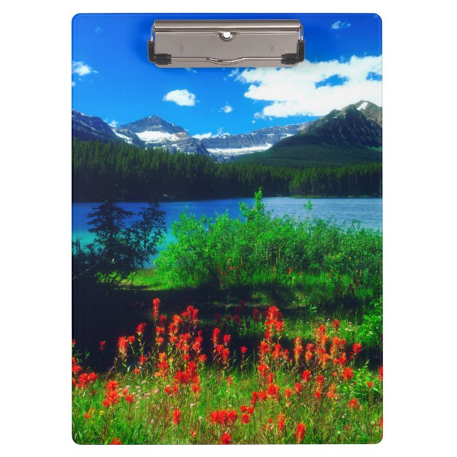 Indian Paintbrush Wildflowers Clipboard (Front)