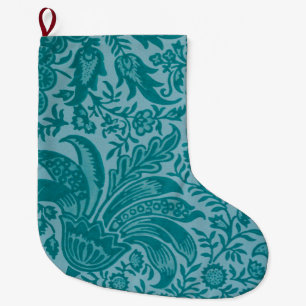 Indian Pattern (by William Morris) Large Christmas Stocking