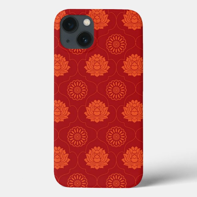 Indian Pattern Case-Mate iPhone Case (Back)