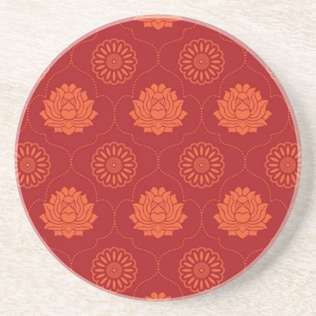 Indian Pattern Coaster (Front)