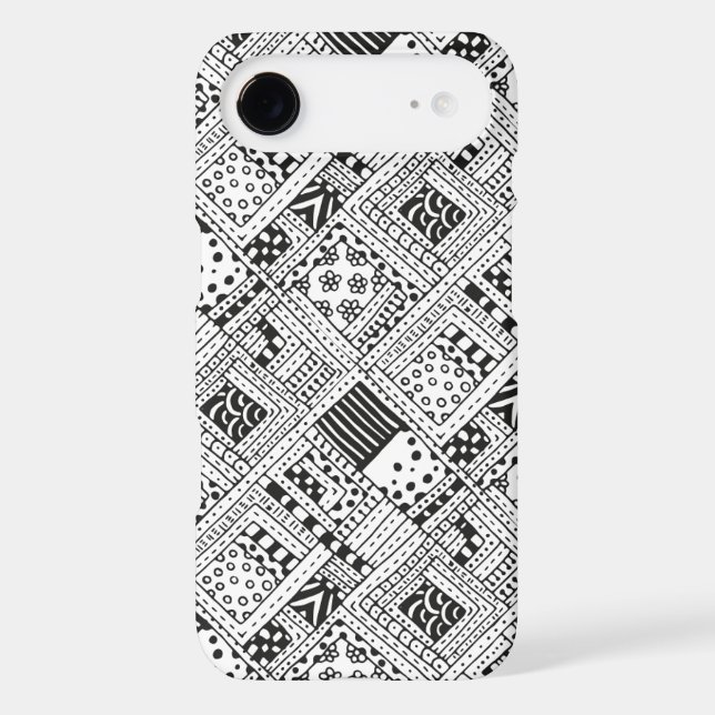 Indian Pattern Doodle Case-Mate iPhone Case (Back)