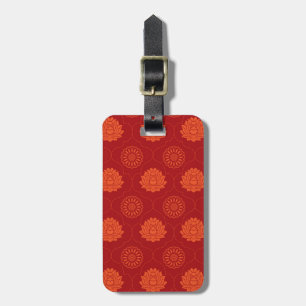 Indian Pattern Luggage Tag