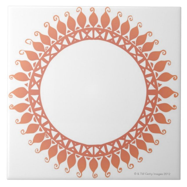 Indian Pattern Tile (Front)