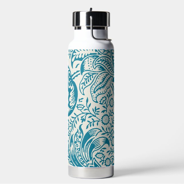 Indian Pattern, William Morris Water Bottle (Left)