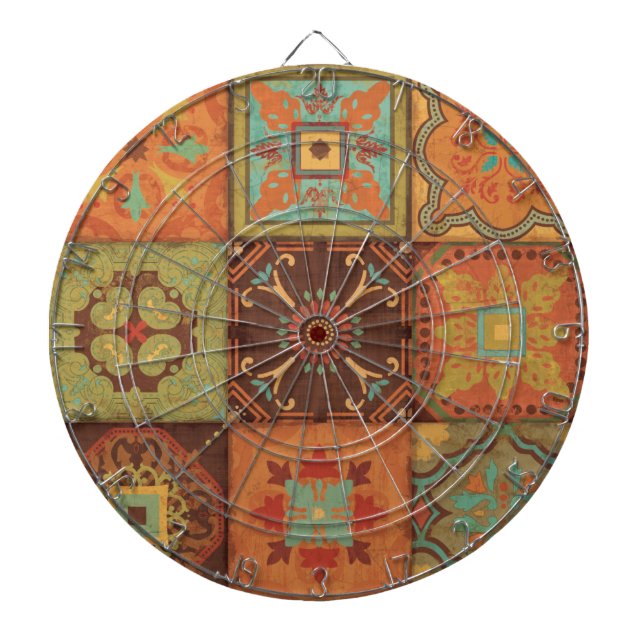 Indian Patterns Dartboard (Front)
