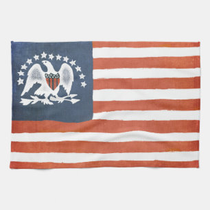 Indian Peace Flag Tea Towel