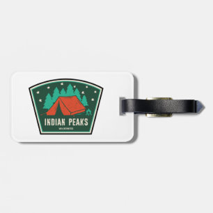 Indian Peaks Wilderness Colorado Camping Luggage Tag