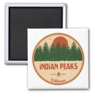 Indian Peaks Wilderness Colorado Magnet