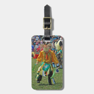 Indian Pow Wow Easy ID Personal Luggage Tag