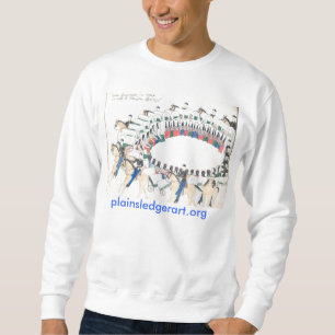 Indian prisoners in camp en-route to Florida, 1875 Sweatshirt
