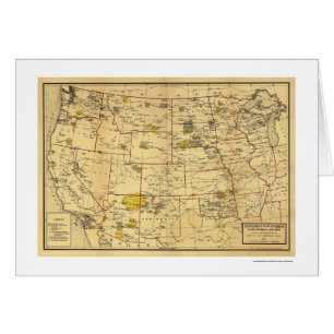 Indian Reservation Map 1923