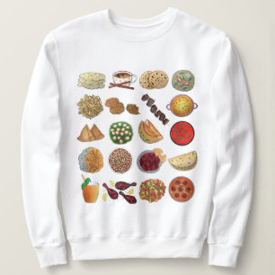 Indian Restaurant Foods Cooking Kitchen Cuisine Sweatshirt