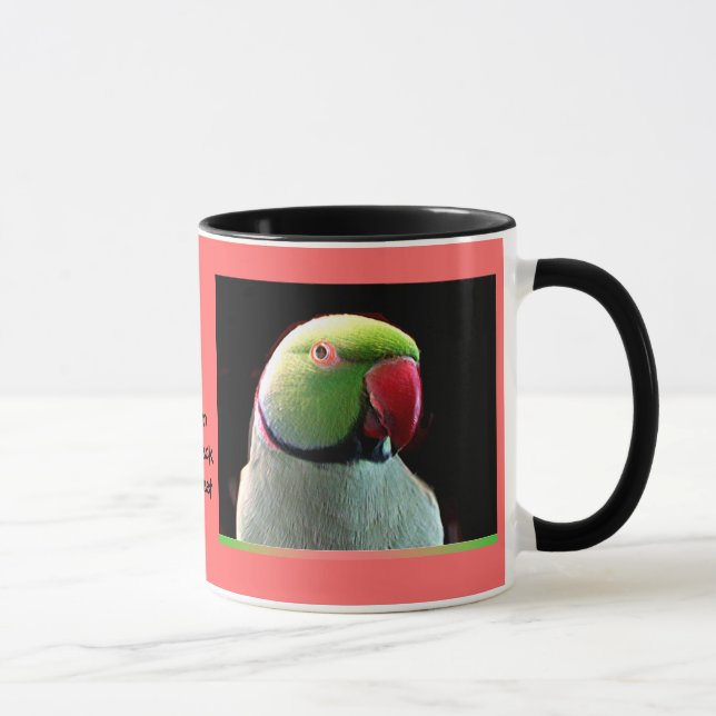 Indian Ringneck Parakeet Mug (Right)